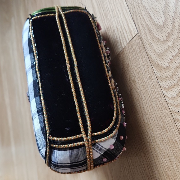 Vintage Mary Francis Velvet Floral Beaded Bag - Picture 5 of 7